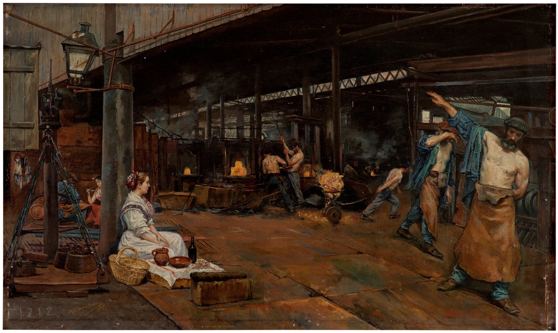 Douze heures dans les Hauts Fourneaux - Manuel Villegas Brieva