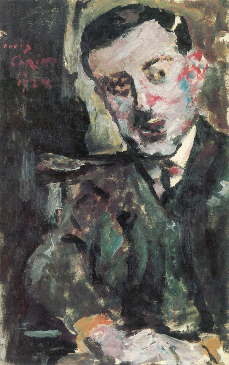 Dr. Arthur Rosin im Stuhl - Lovis Corinth
