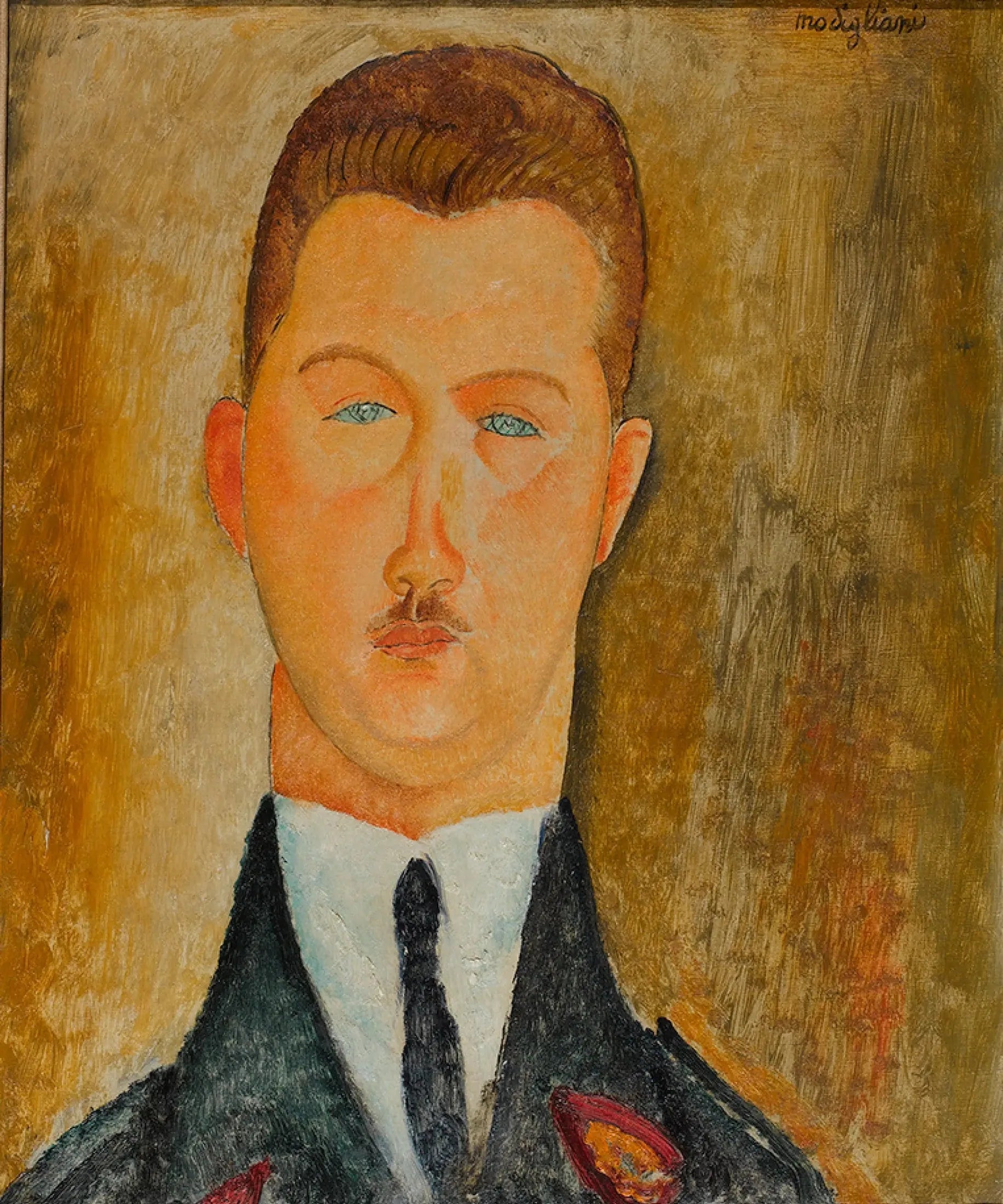 Dr François Brabander - Amedeo Modigliani image 1 tableau peint à l’huile sur toile