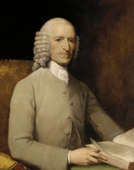 Dr John Fothergill - Gilbert Stuart image 1 copie de tableau peinte à la main