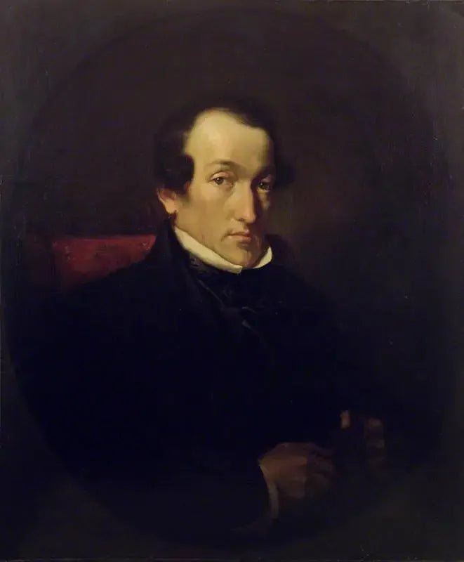 Dr Septimus Leighton (1800–1892) (le père de l'artiste) - Frederic Leighton image 1 reproduction réalisée par Alpha Reproduction