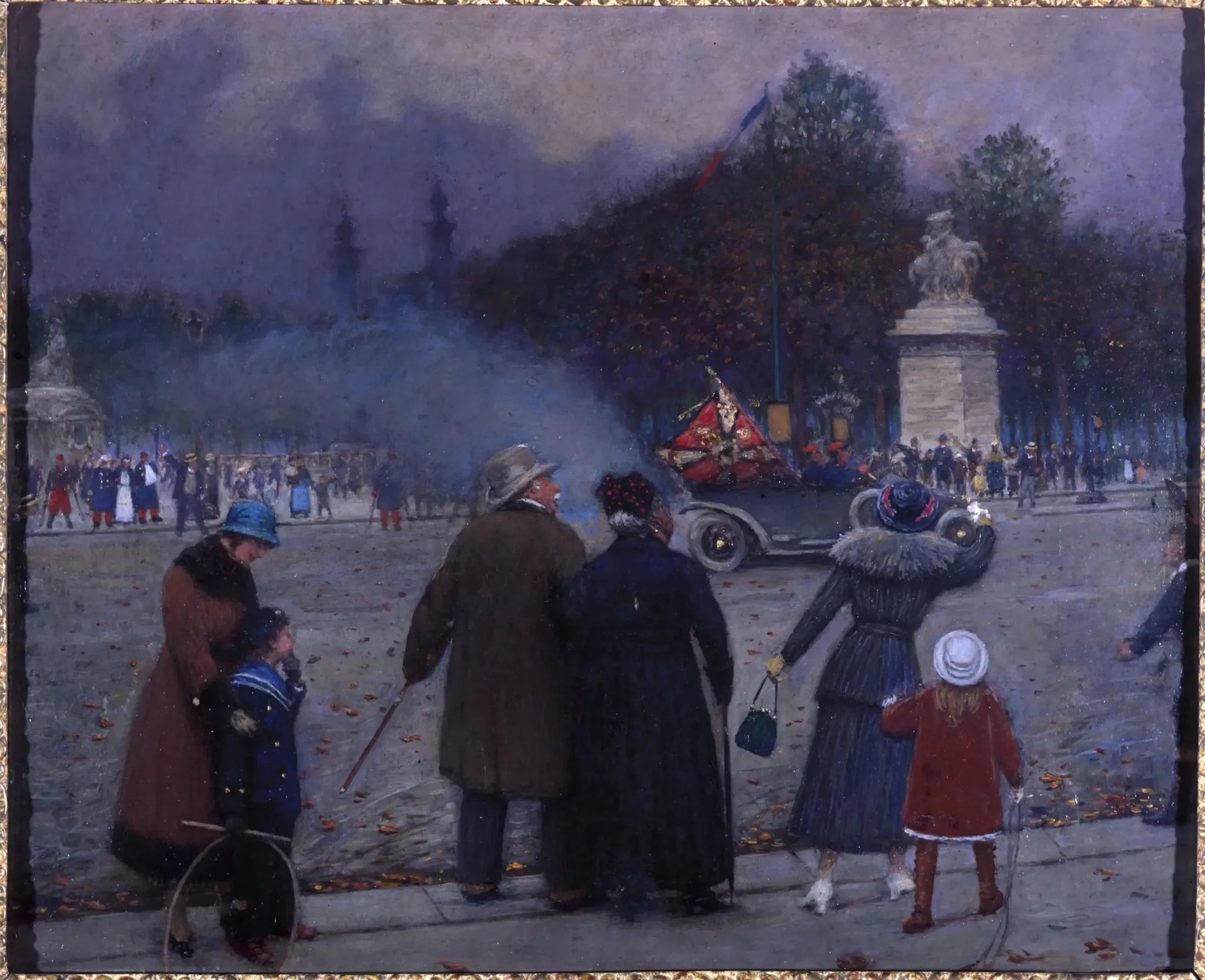 Drapeau allemand porté aux Invalides - Jean Béraud image 1 reproduction artisanale de tableau