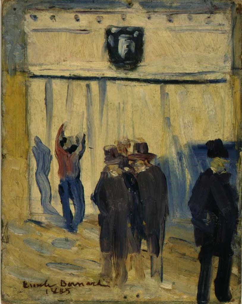 Draps mortuaires - Émile Bernard image 1 reproduction artisanale de tableau