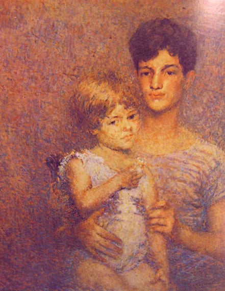 Duas figuras - Eliseu Visconti image 1 reproduction d’œuvre d’art à l’huile