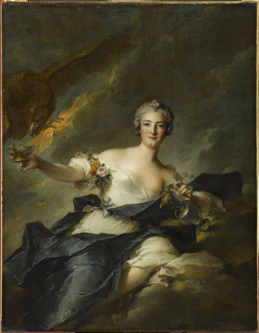 La duchesse de Chaulnes, représentée en Hébé. Anne Josèphe Bonnier de La Mosson (1718-1787), femme du duc de Chaulnes - Jean-Marc Nattier