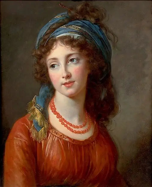 Duchesse de Guiche - Élisabeth Vigée Le Brun image 1 reproduction de peinture à l’huile