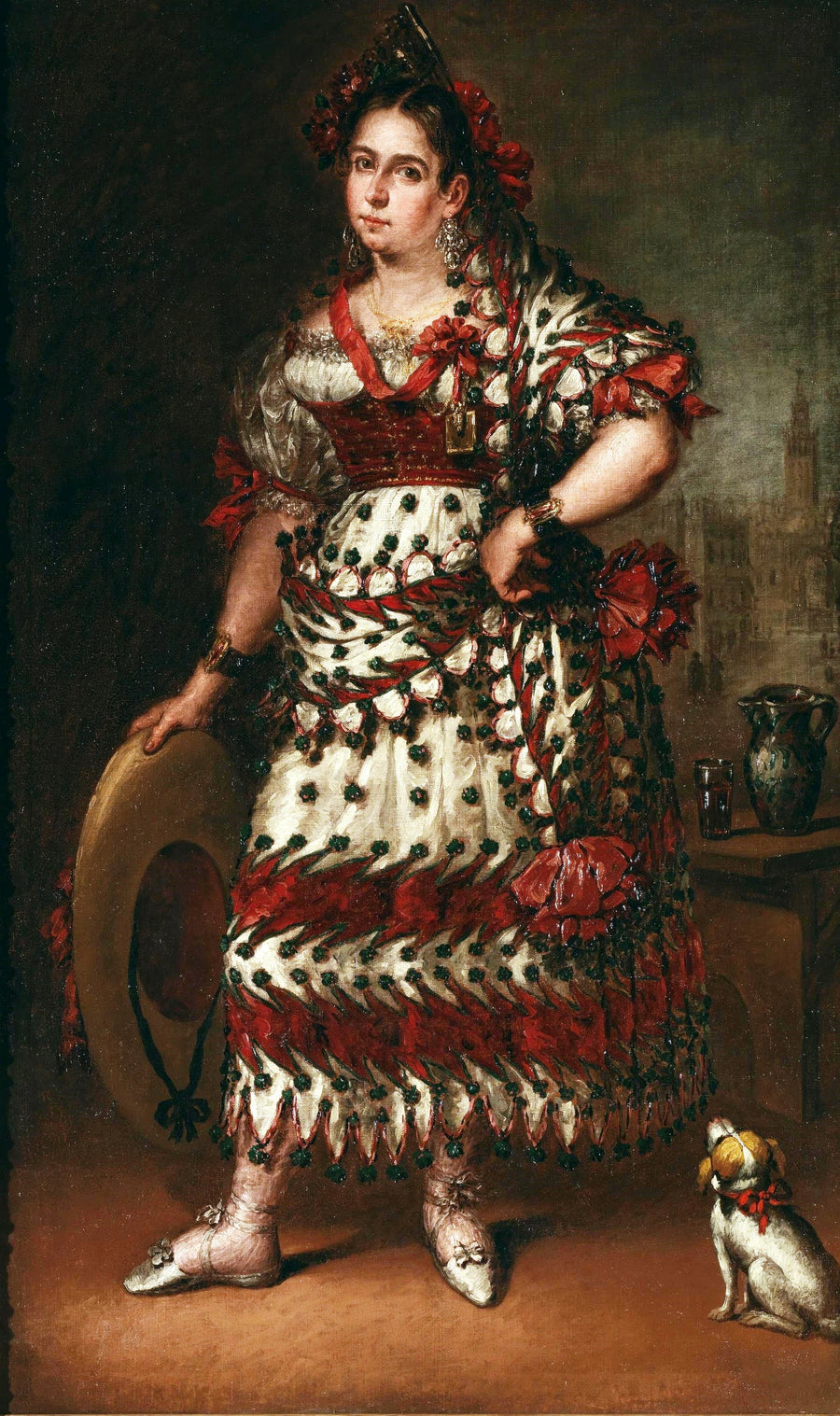 La duchesse de Frías habillée en Manola - José Gutiérrez de la Vega