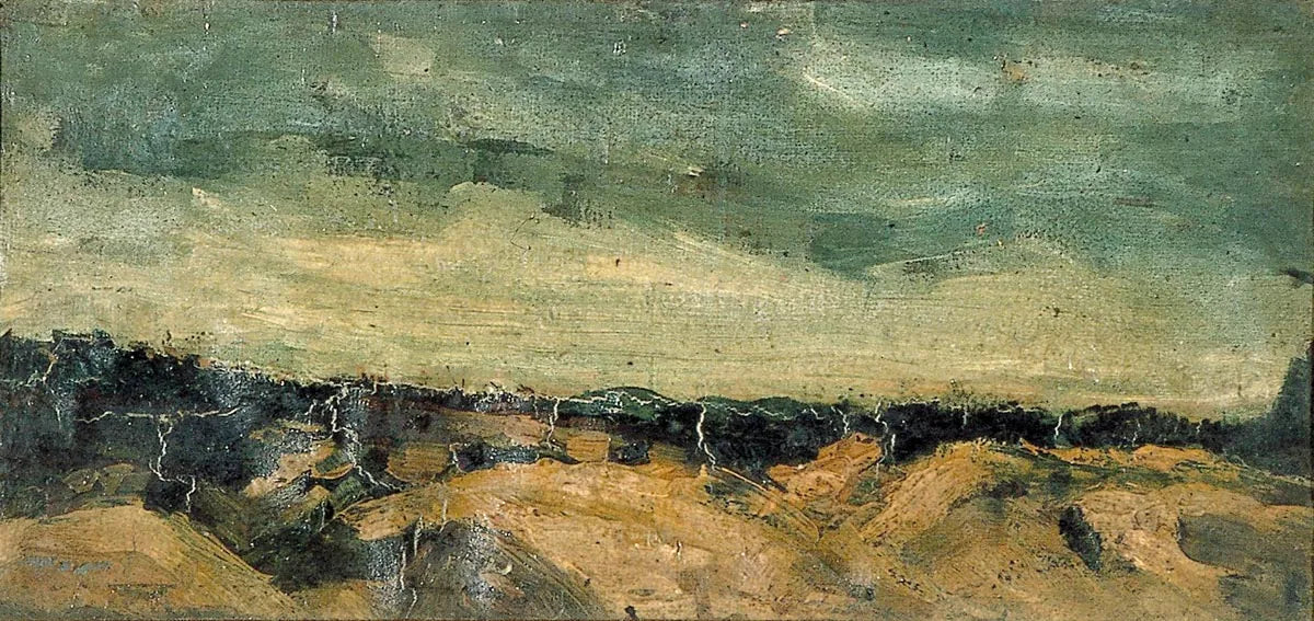 Duinlandschap - Theo van Doesburg image 1 copie de tableau peinte à la main