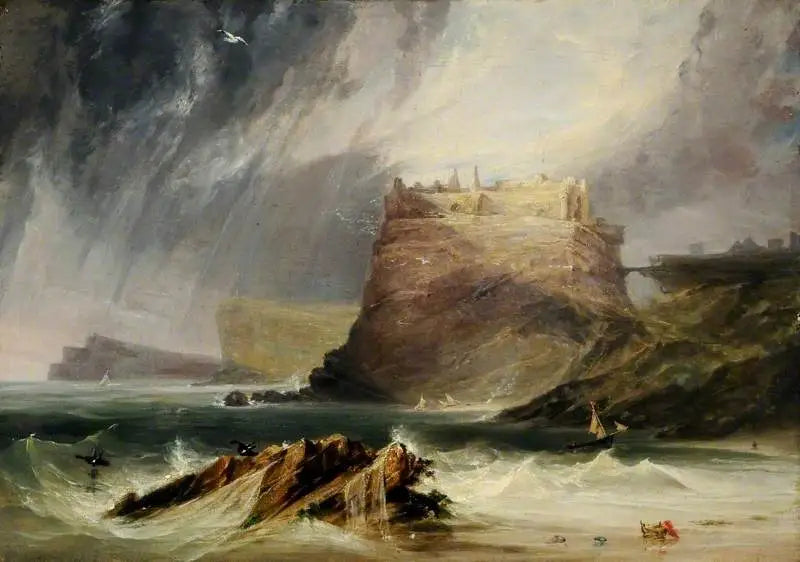 Dunbar Castle - J. M. W. Turner