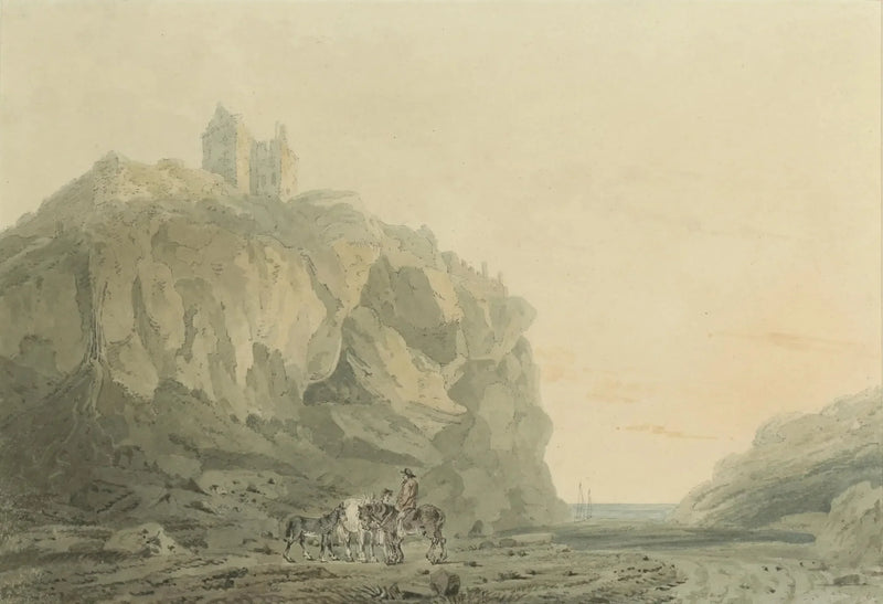 Dunotter Castle, Kincardineshire - J. M. W. Turner