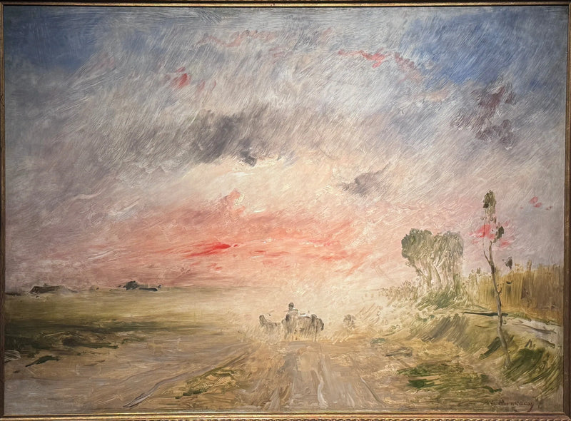 Dusty Road II - Mihaly Munkacsy