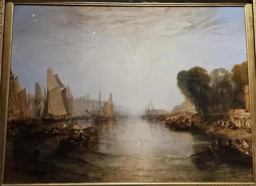 East Cowes Castle - J. M. W. Turner image 1 reproduction artisanale de tableau