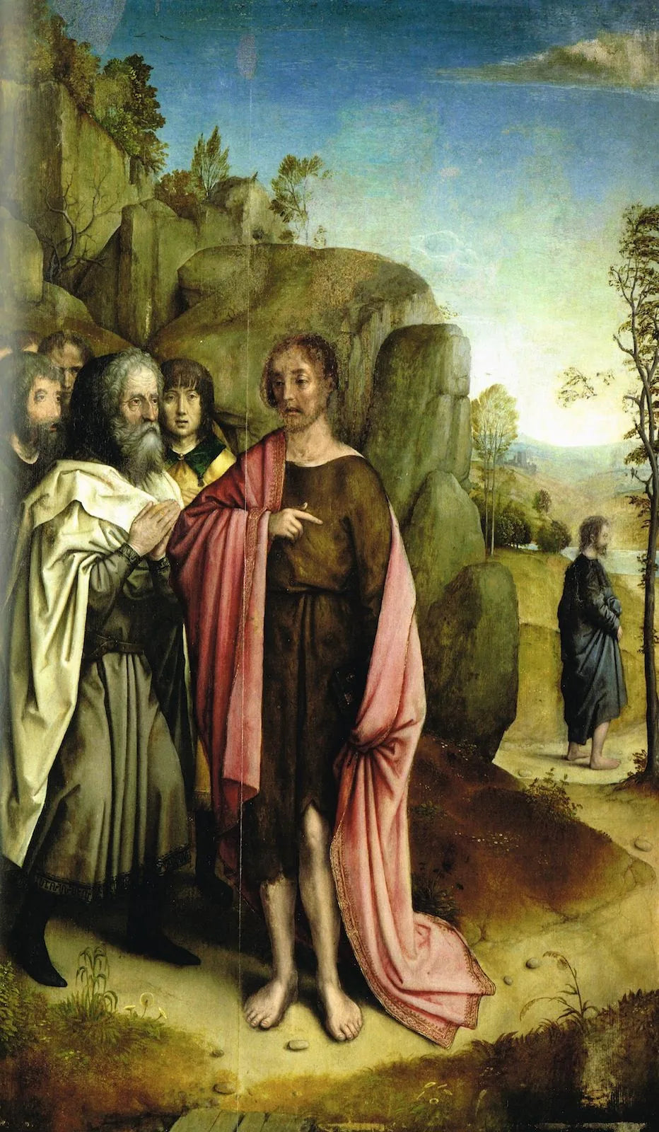 Ecce Agnus Dei - Juan de Flandes image 1 copie peinte à la main à l’huile