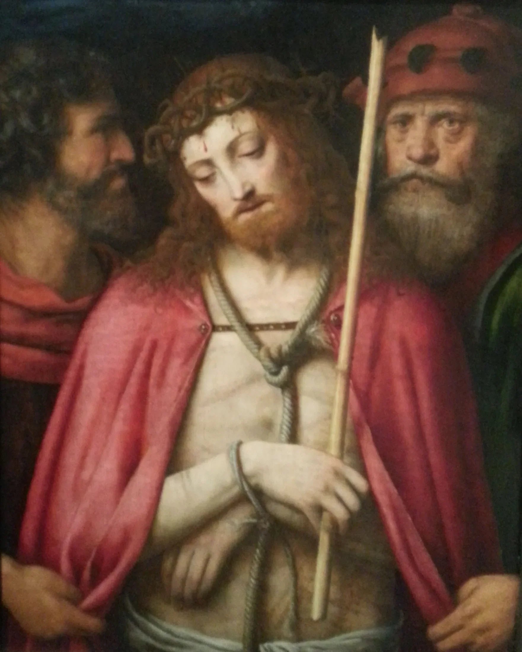 Ecce Homo - Bernardino Luini image 1 reproduction artisanale de tableau