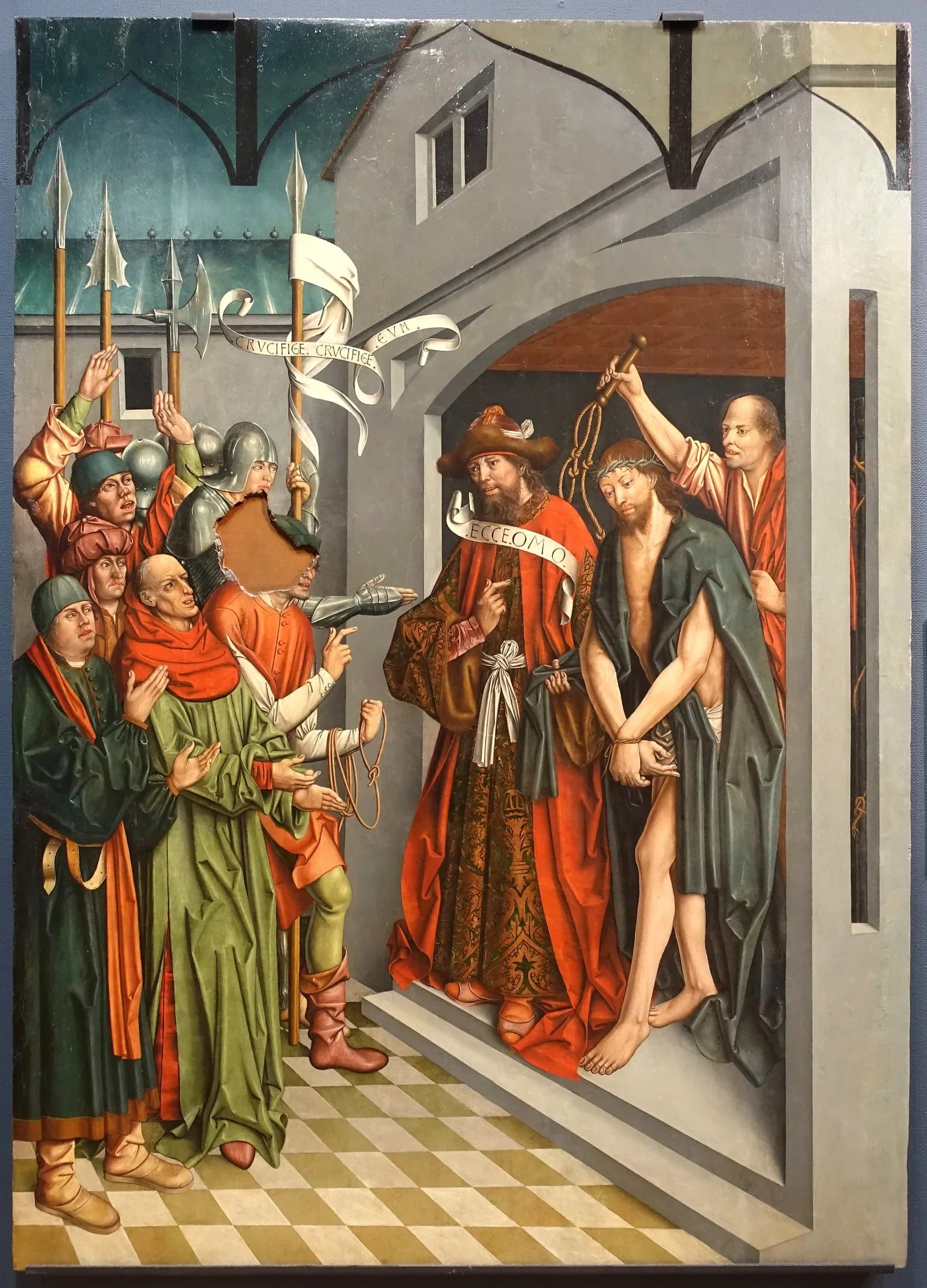 Ecce Homo - Fernando Gallego image 1 copie de tableau peinte à la main