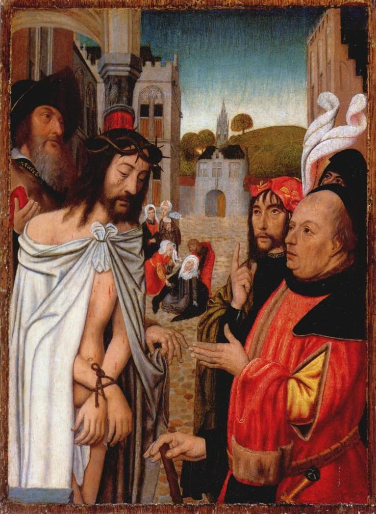 Ecce homo - Jan Mostaert image 1 reproduction de peinture à l’huile