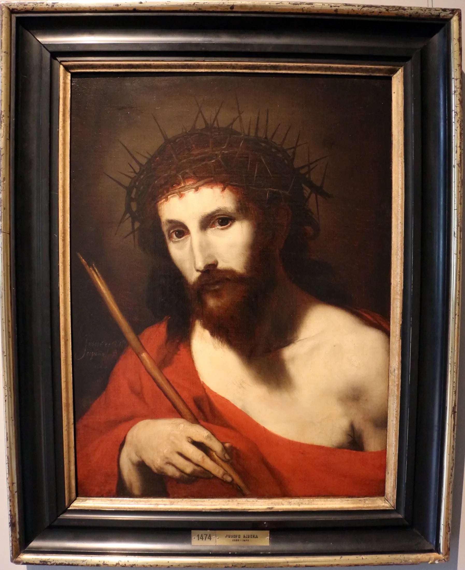 Ecce Homo - Jusepe de Ribera image 1 reproduction artisanale de tableau