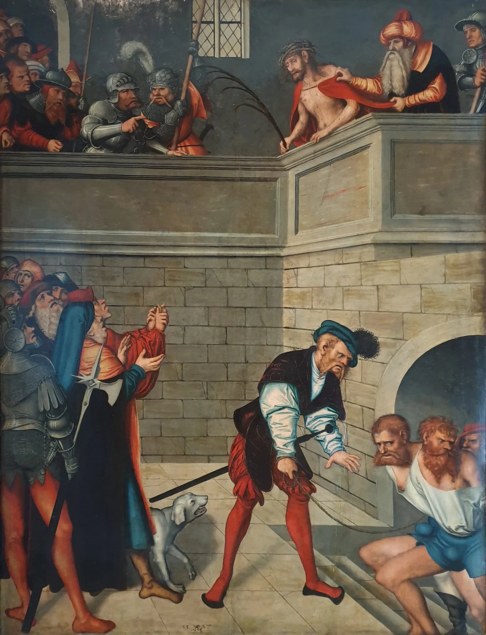 Ecce Homo - Lucas Cranach the Elder image 1 copie de tableau peinte à la main