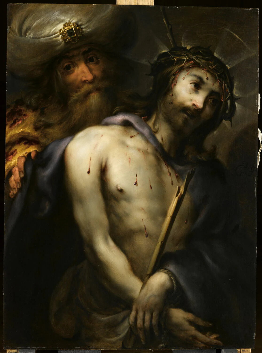 Ecce Homo ou Pilate présentant le Christ au peuple - Jan Cossiers