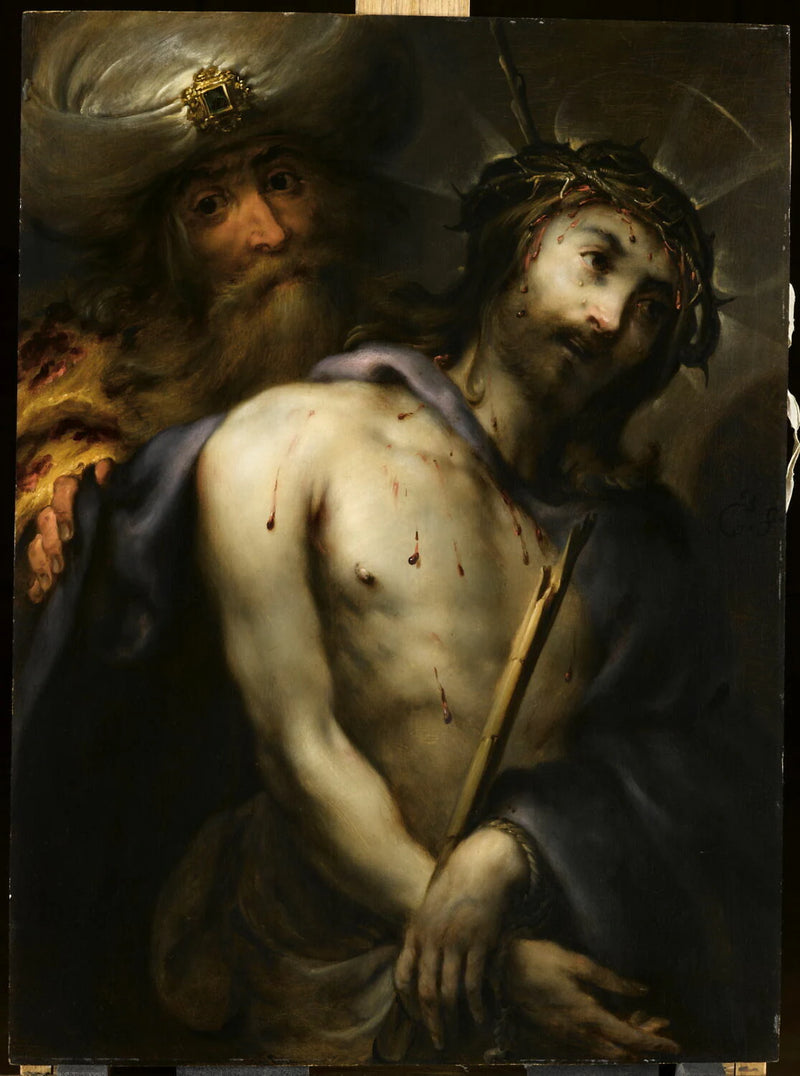 Ecce Homo ou Pilate présentant le Christ au peuple - Jan Cossiers