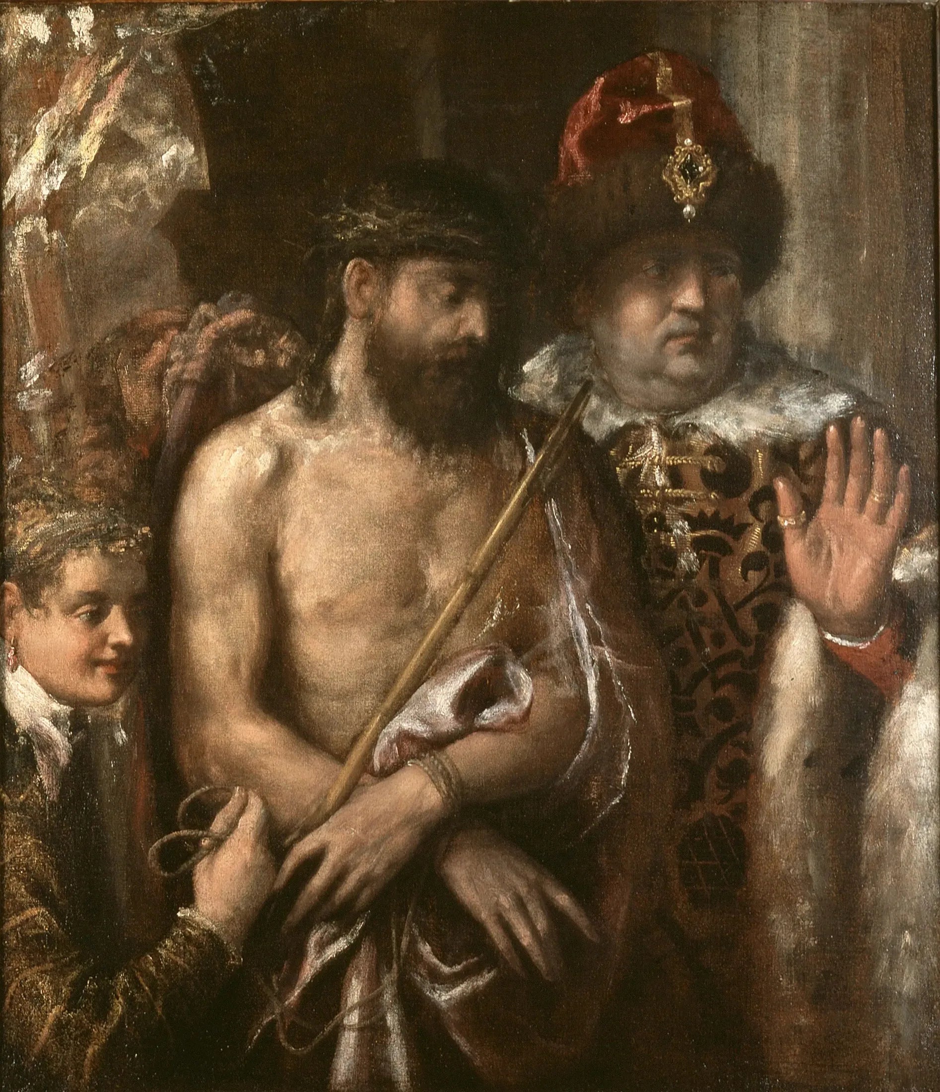 Ecce homo - Titian image 1 reproduction de peinture à l’huile