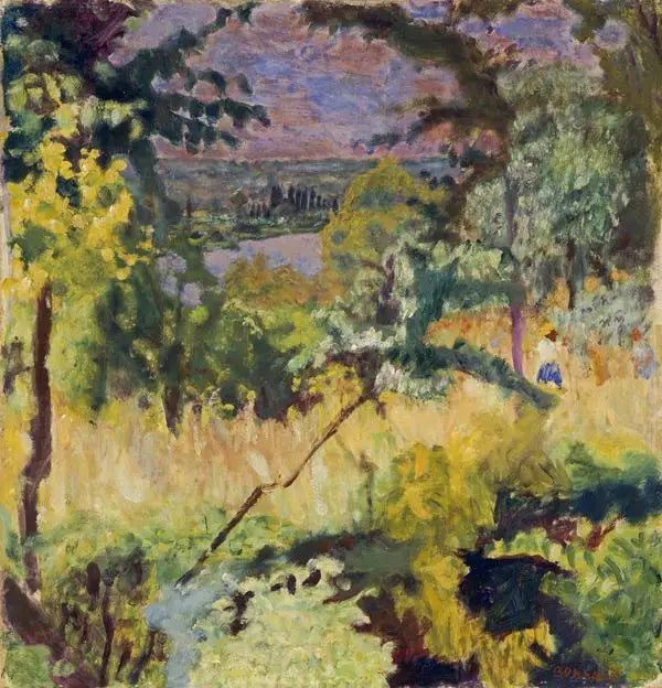 Échappée sur la rivière, Vernon - Pierre Bonnard