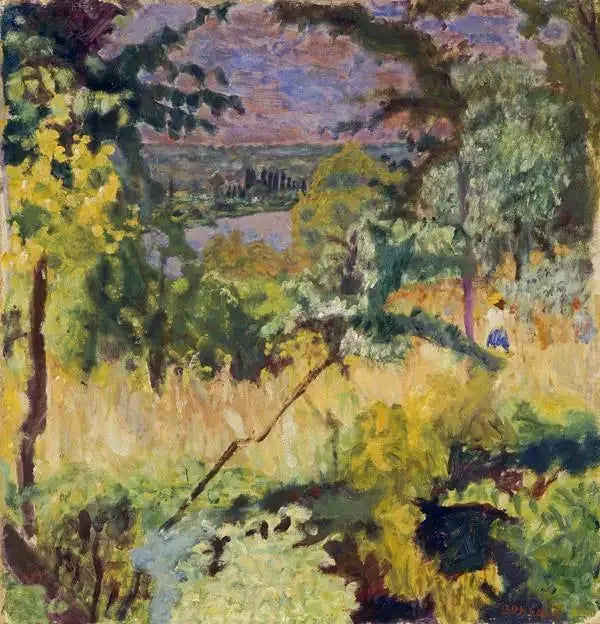 Échappée sur la rivière, Vernon - Pierre Bonnard