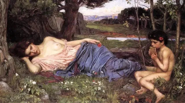 Écouter ses douces mélodies - John William Waterhouse