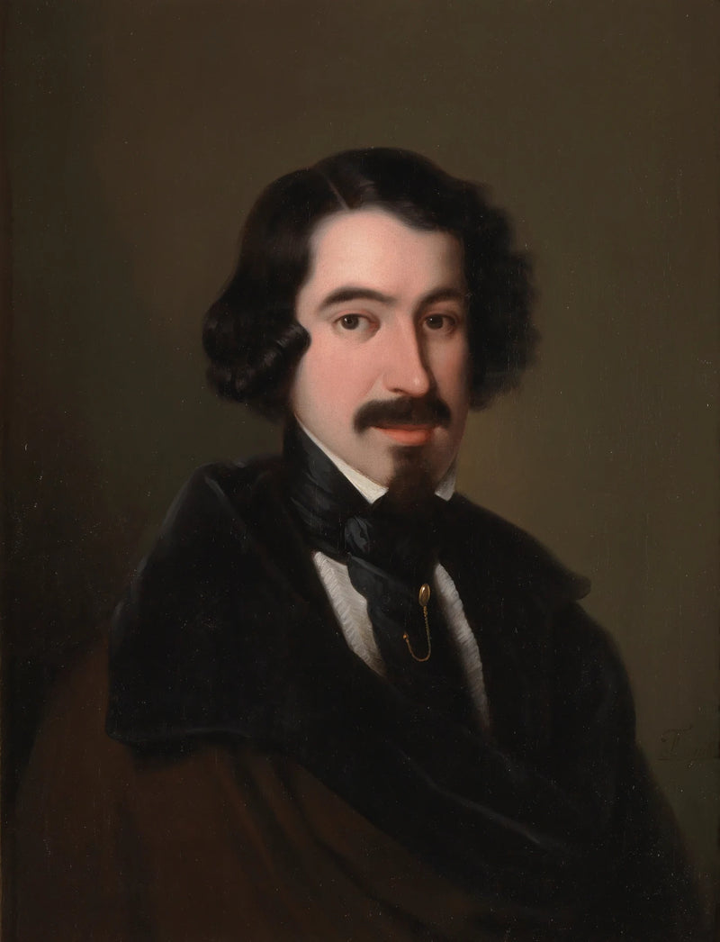 L'écrivain José de Espronceda - Antonio María Esquivel