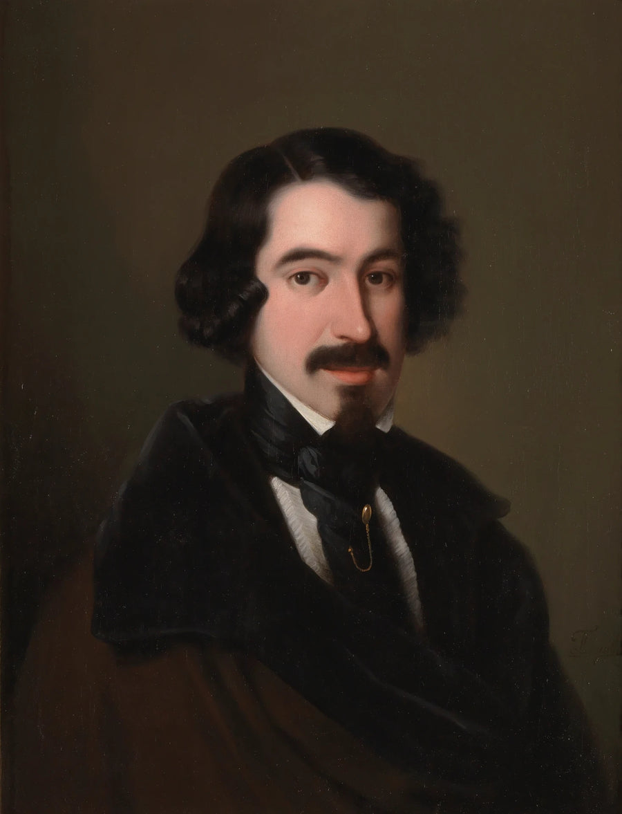 L'écrivain José de Espronceda - Antonio María Esquivel