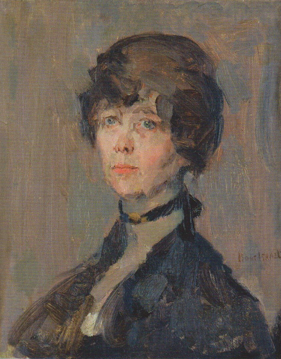 Écrivaine néerlandaise Ina Boudier-Bakker (1875-1966). - Isaac Israëls image 1 reproduction d’œuvre d’art à l’huile