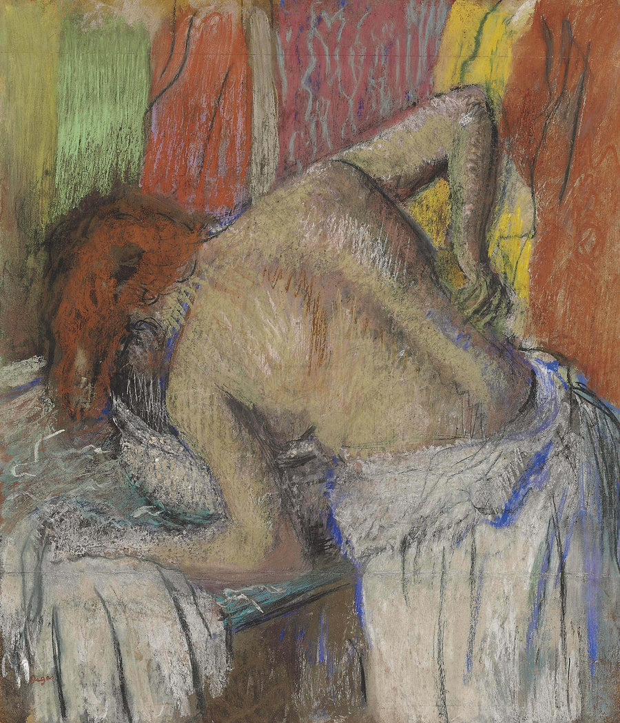 Femme s’épongeant le dos - Edgar Degas