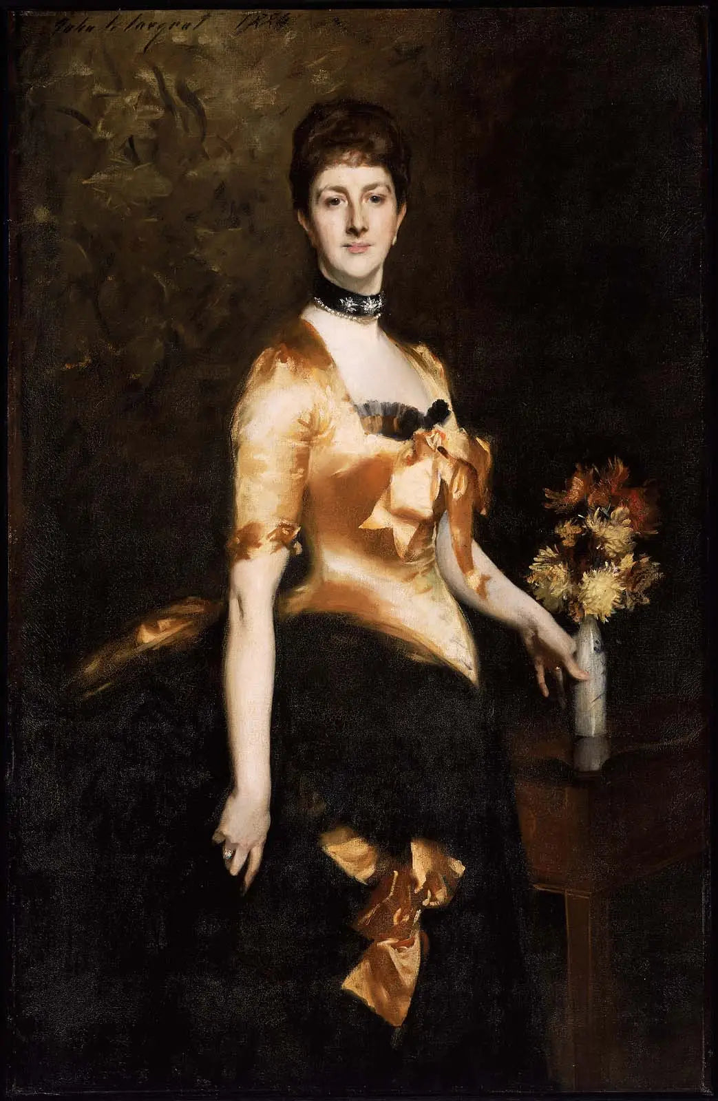 Edith, Lady Playfair (Edith Russell) - John Singer Sargent image 1 copie de tableau peinte à la main