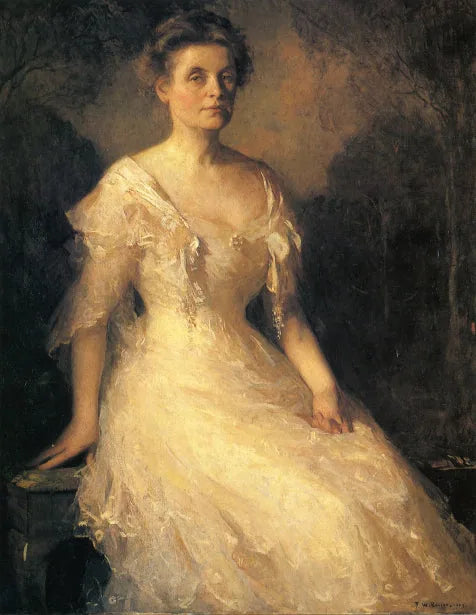 Edith Perley, Mme Lincoln N. Kinnicutt - Frank Weston Benson