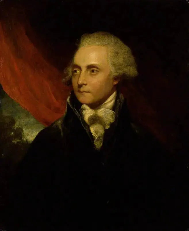 Edmond Malone - Joshua Reynolds image 1 tableau peint à l’huile sur toile
