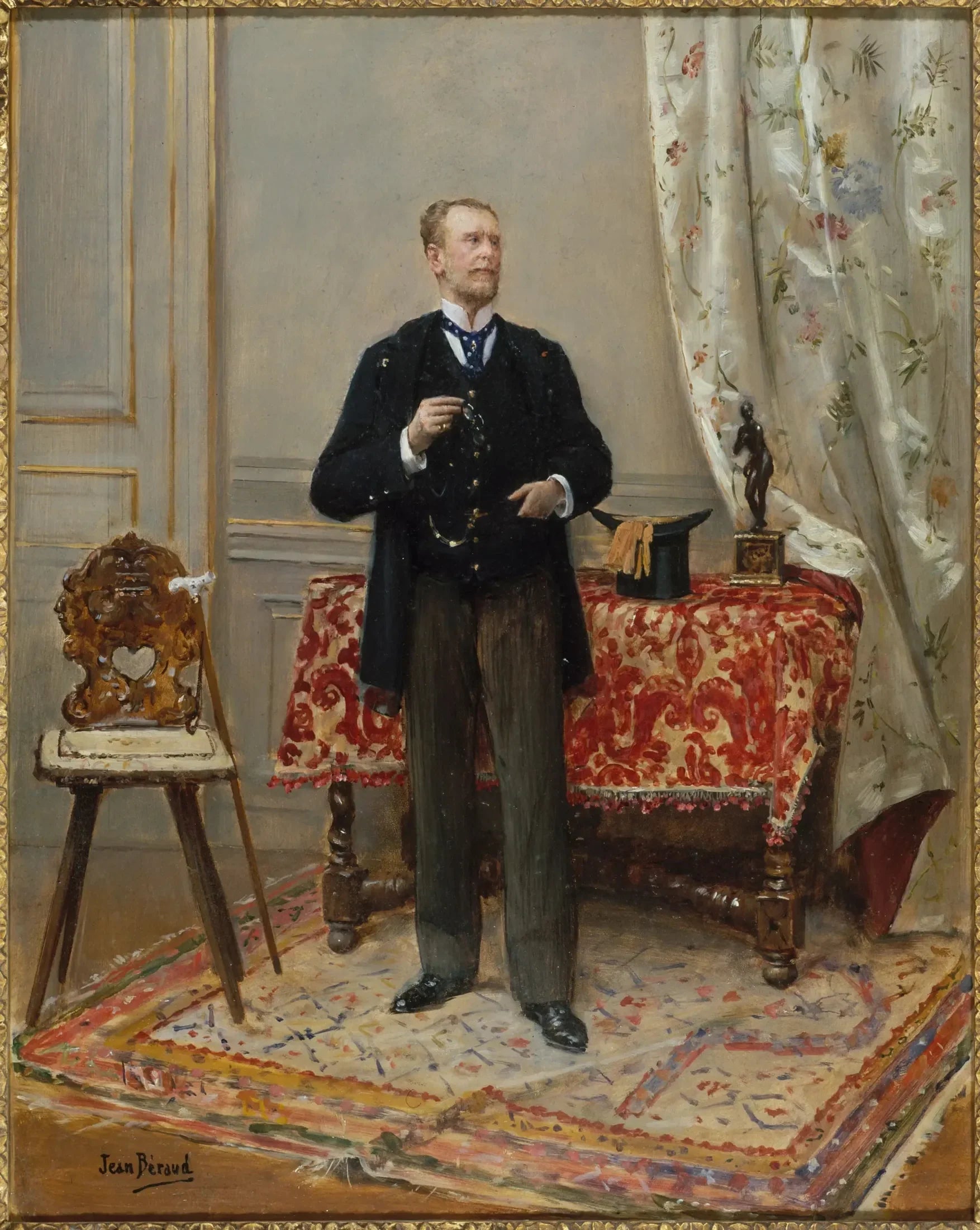Edmond Taigny (1828-1906) - Jean Béraud image 1 copie peinte à la main à l’huile