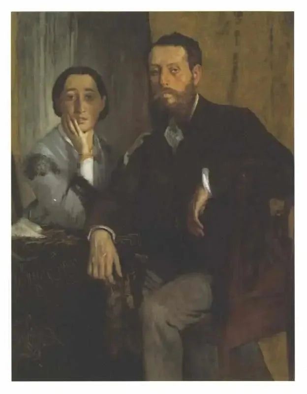 Edmondo et Thérèse Morbilli - Edgar Degas