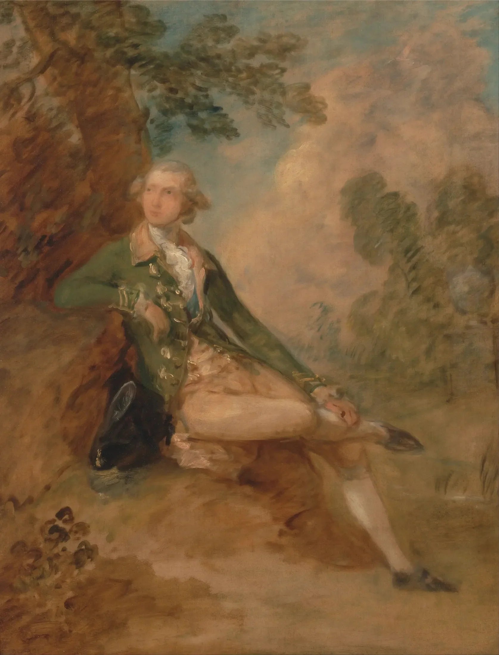 Édouard Auguste, duc de Kent - Thomas Gainsborough image 1 reproduction artisanale de tableau