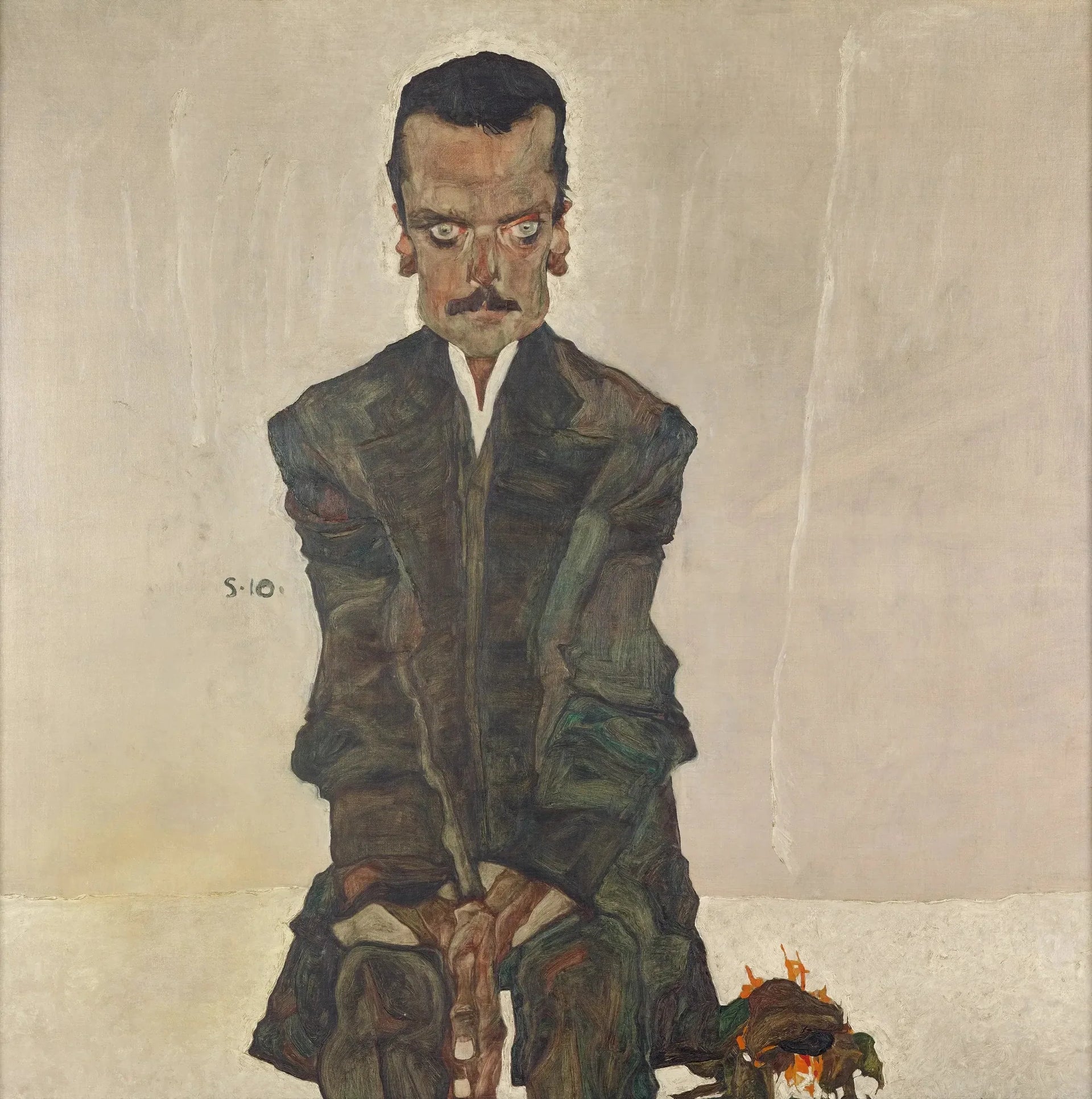 Édouard Kosmack - Egon Schiele image 2 copie de tableau peinte à la main