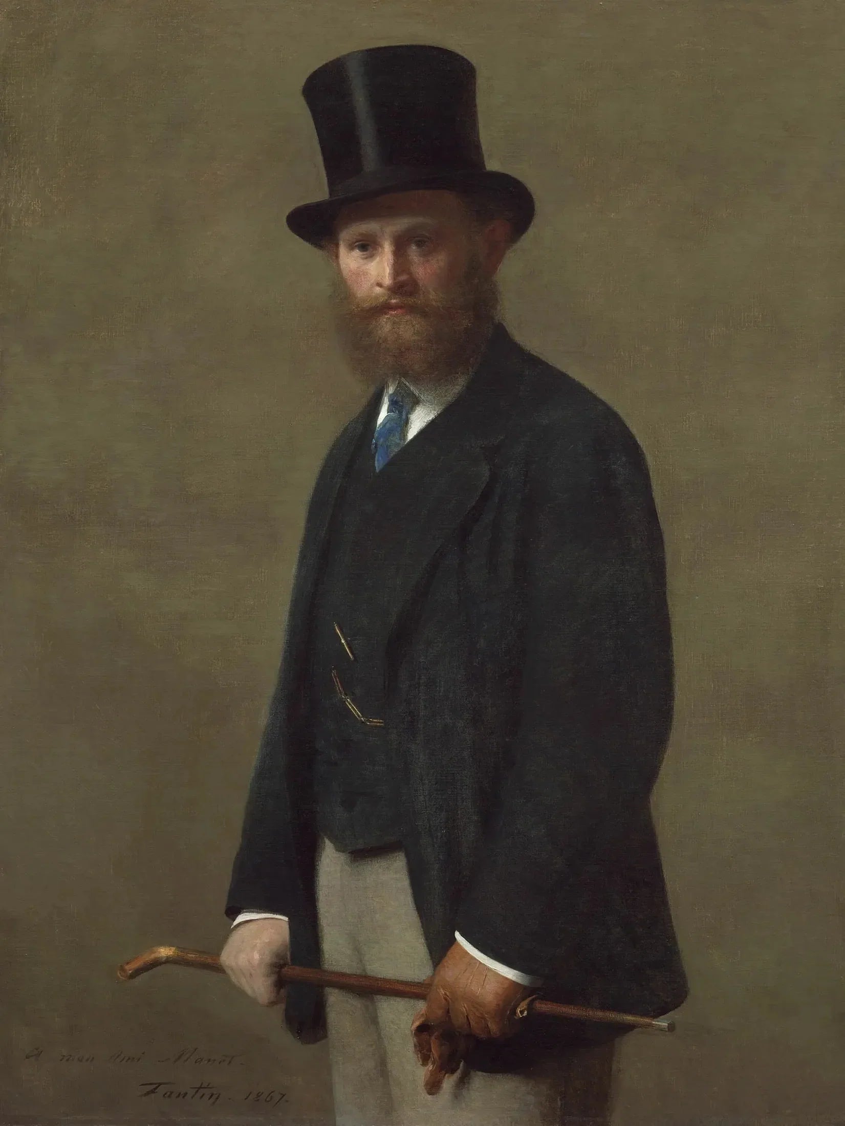 Édouard Manet - Henri Fantin-Latour image 1 tableau peint à l’huile sur toile