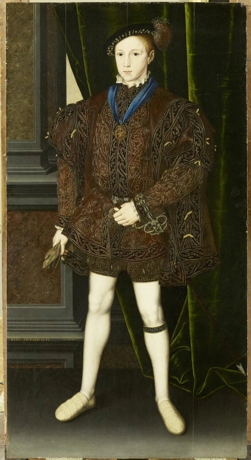 Édouard VI (1537-1553), roi d'Angleterre - Guillim Stretes