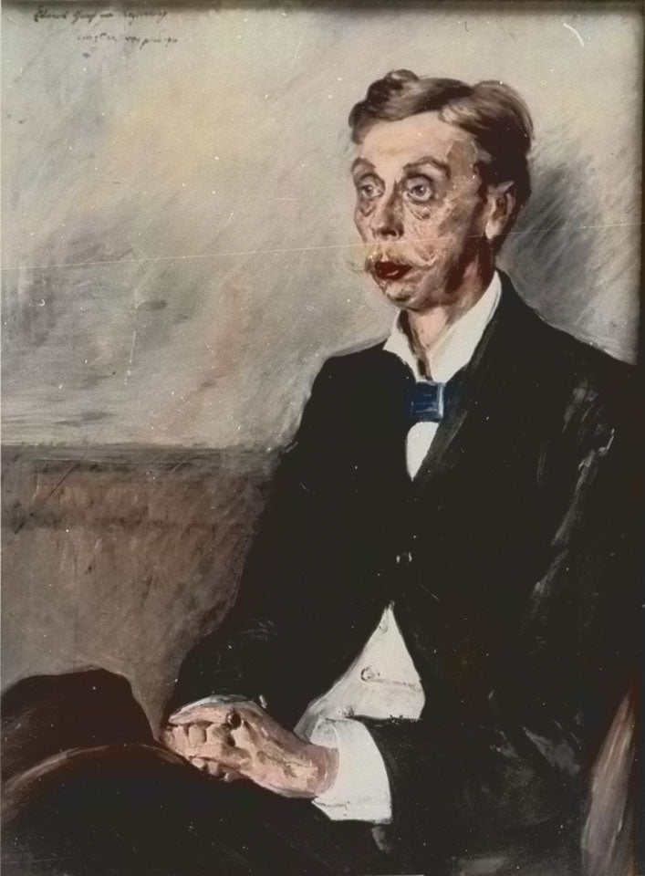 Eduard Graf von Keyserling - Lovis Corinth image 1 reproduction artisanale de tableau
