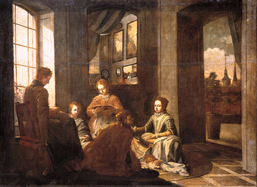 L'éducation de Sainte Thérèse - Juan García de Miranda