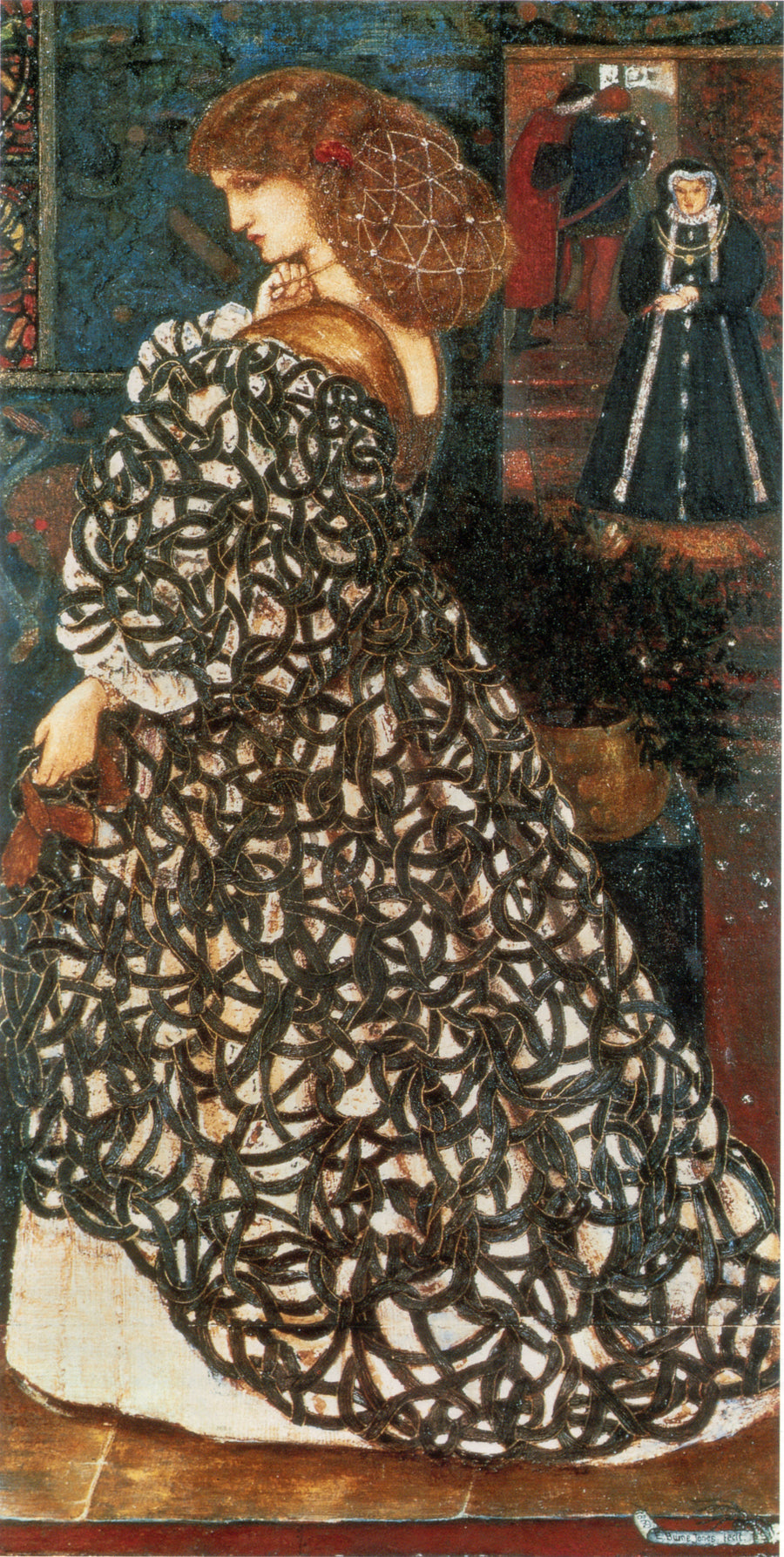 Sidonia von Bork - Edward Burne-Jones