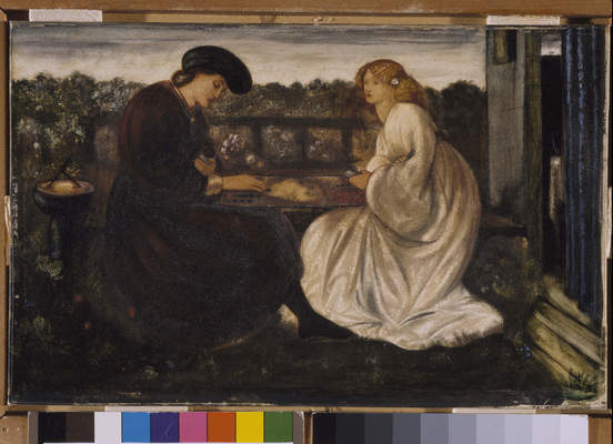 Les Joueurs de backgammon - Edward Burne-Jones