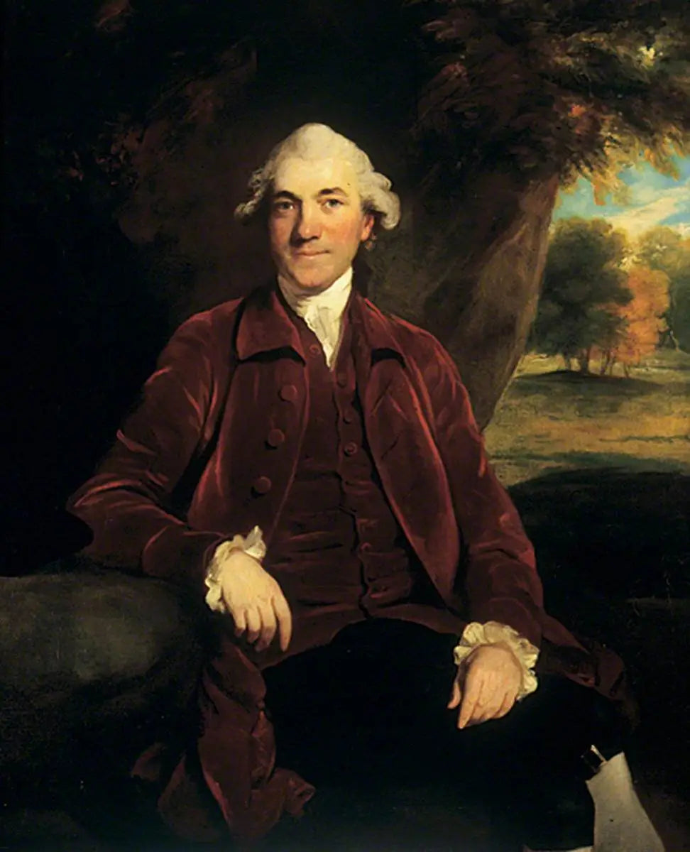 Edward Craggs-Eliot (1727–1804), 1er baron Eliot - Joshua Reynolds image 1 copie de tableau peinte à la main