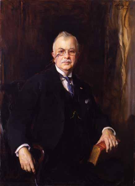 Edward Drummond Libbey - Philip de László image 1 reproduction de peinture à l’huile