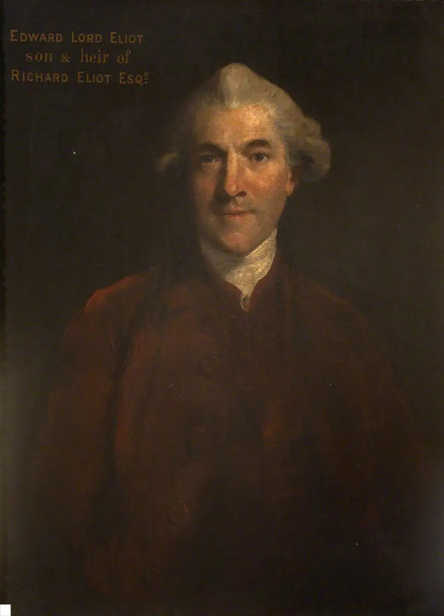 Edward Eliot (1727–1804), 1er Lord Eliot - Joshua Reynolds image 1 reproduction artisanale de tableau