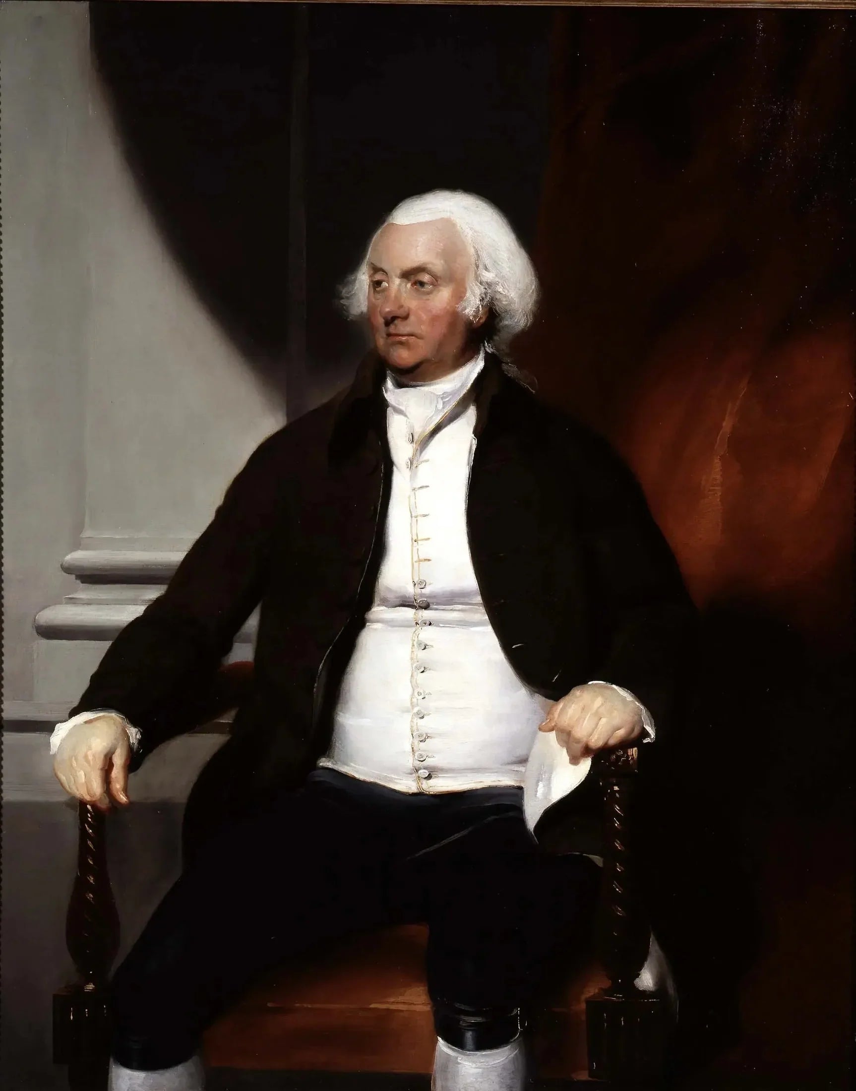 Edward Harley, 4e comte d'Oxford et comte Mortimer (1726-1790) - Thomas Lawrence image 1 copie peinte à la main à l’huile