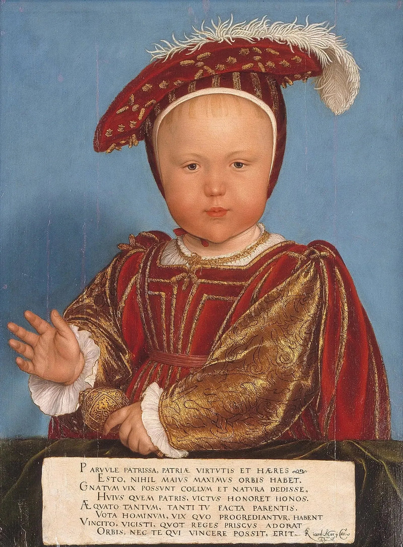 Edward, Prince of Wales, later King Edward VI - Hans Holbein le Jeune